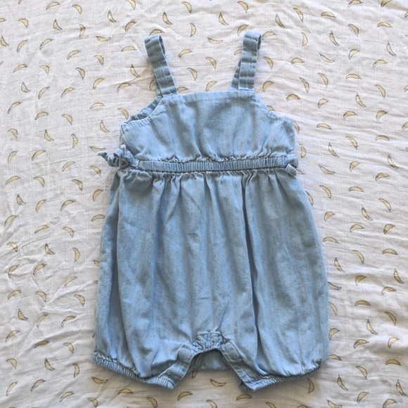 GAP Other - Baby Gap toddler denim romper one piece